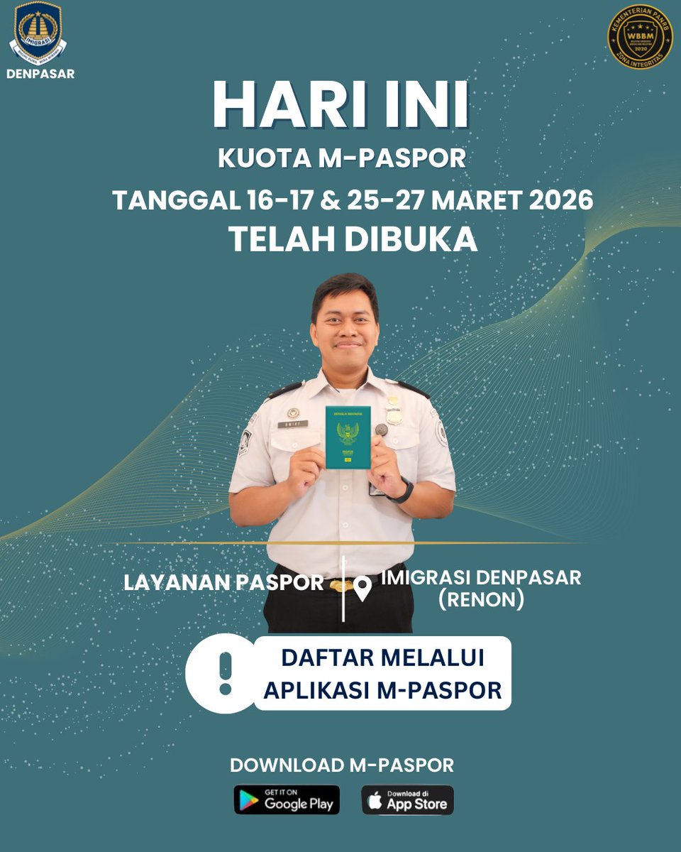 Kantor Imigrasi Denpasar tweet media