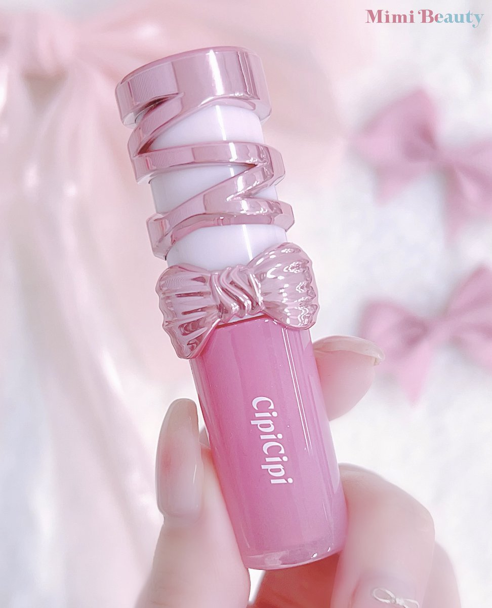 まろやか桜ピンクが可愛すぎ🌸CipiCipiリボンリップの限定色
