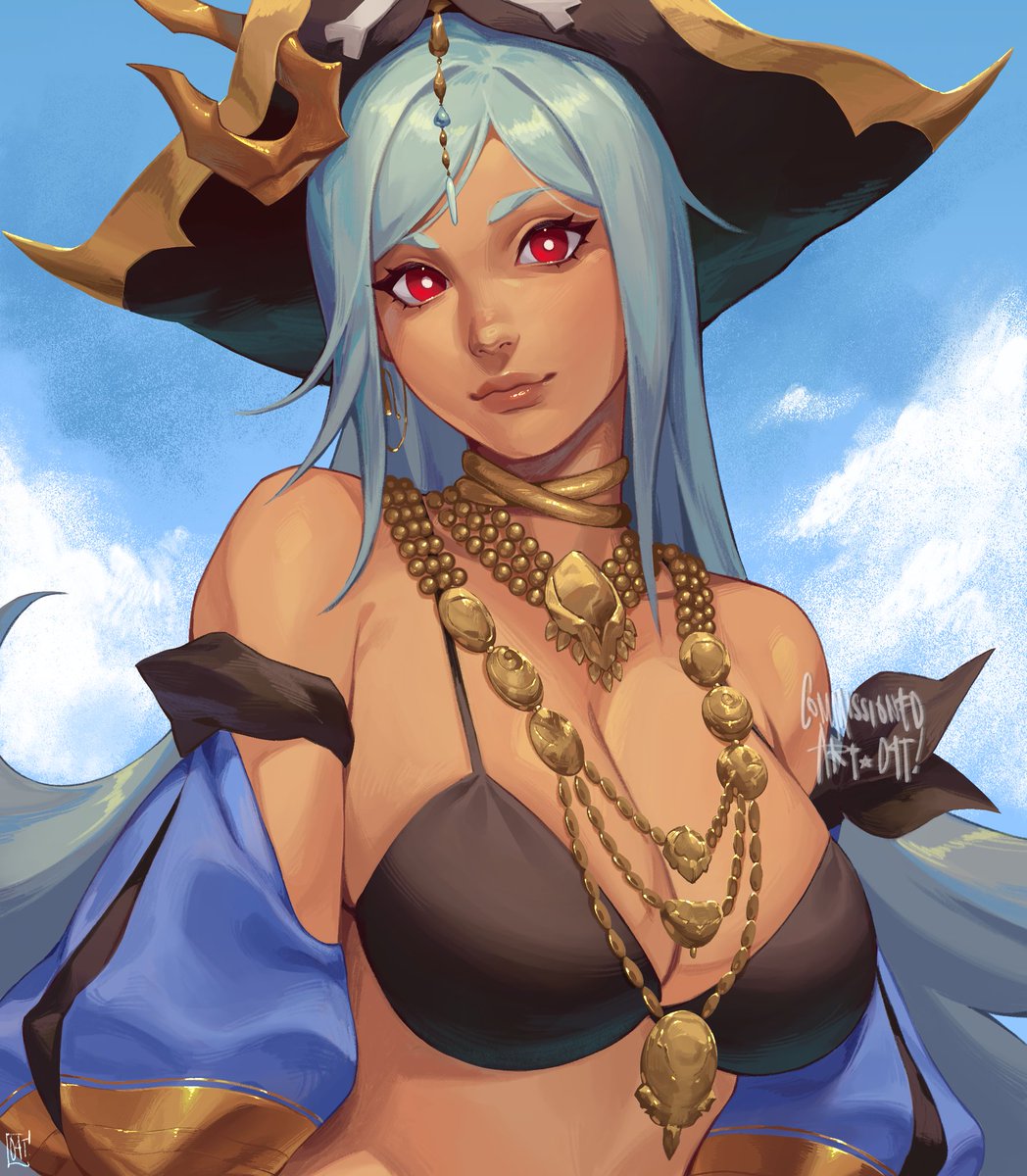 ☀️
Commissioned art for @/TZombabee ☠️