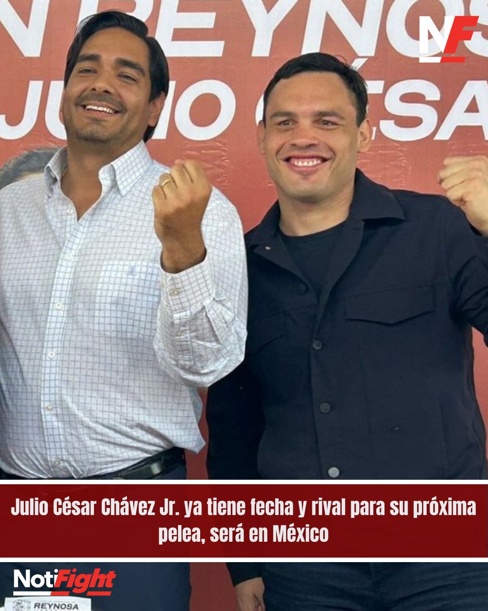 El excampeón mundial mexicano Julio Cesar Chavez Jr. ya tiene fecha para volver al ring.

Con 39 años y consciente de que su carrera se encuentra en la recta final, Chávez Jr ha decidido aprovechar los últimos años como profesional.

El regreso del hijo del legendario Julio Cesar