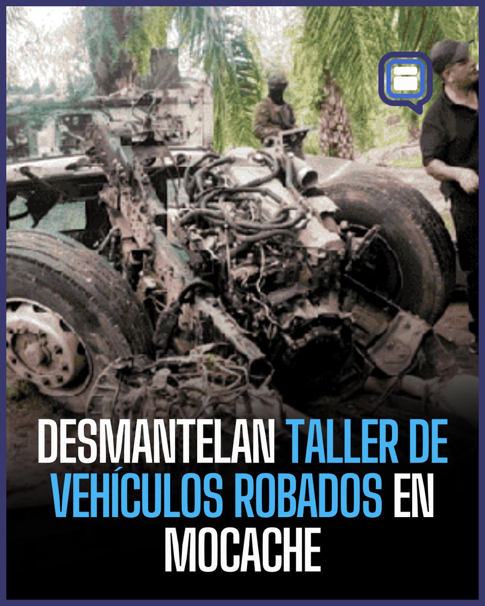 CorteInforma's tweet image. #ATENCIÓN | Un allanamiento en #Mocache reveló un camión reportado como robado y piezas de otros vehículos presuntamente desmantelados. Dos personas fueron detenidas en el lugar y ahora enfrentan cargos por receptación. La #Fiscalía sostiene que el sitio funcionaba como centro de