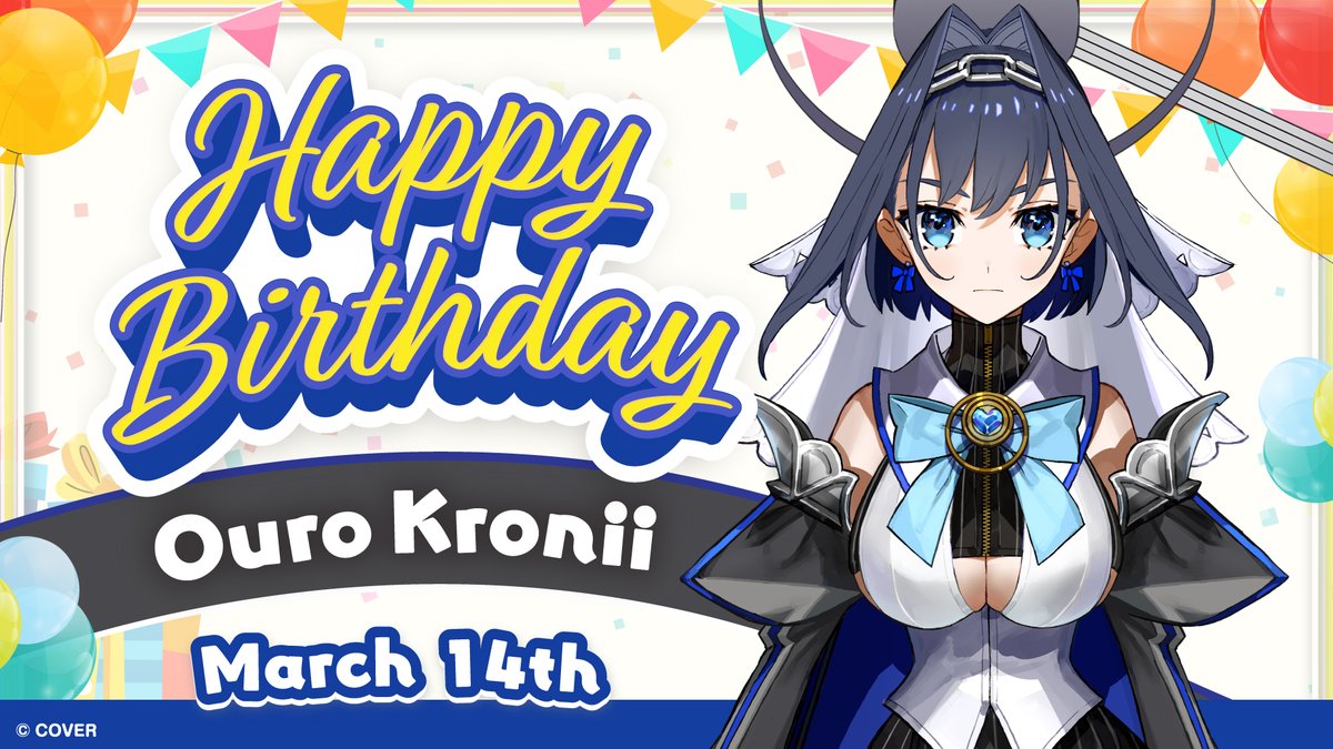 Happy Birthday to the impeccable Warden of Time, hololive English -Promise-’s Ouro Kronii!

Be sure to send her lots of love on her YouTube Channel and on social media over at <a href="/ourokronii/">Ouro Kronii⏳holoEN</a>! 🥳✨

May she have a super special day! ⏳🎂

🔽Check out Kronii’s content below!🔽