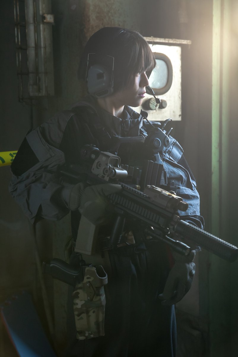 #武装女子 
#れんじふぉと