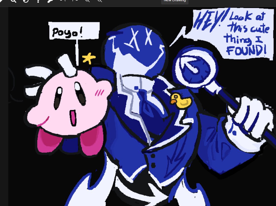 well__rest's tweet photo. Kookoo and Kirby Hi https://t.co/2FyDaJfjgU