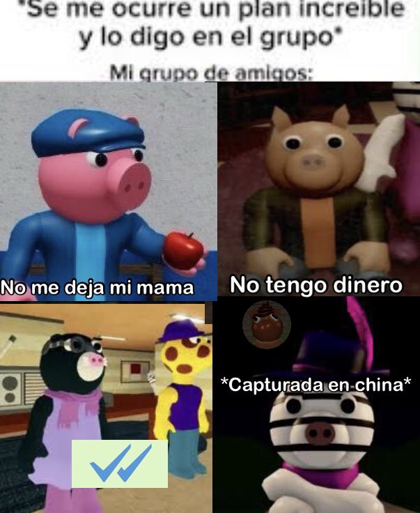 memes malos de piggy tweet media