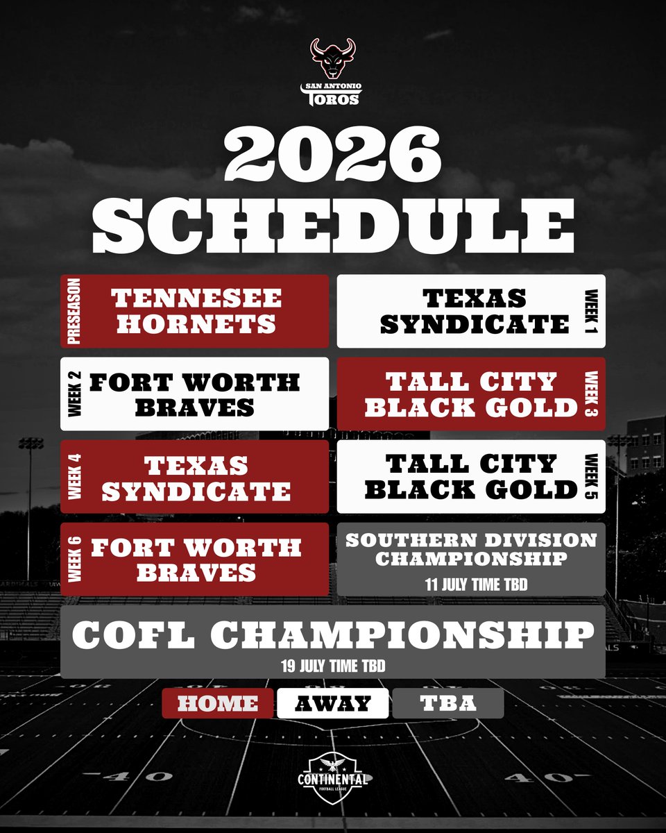 San Antonio Toros tweet media