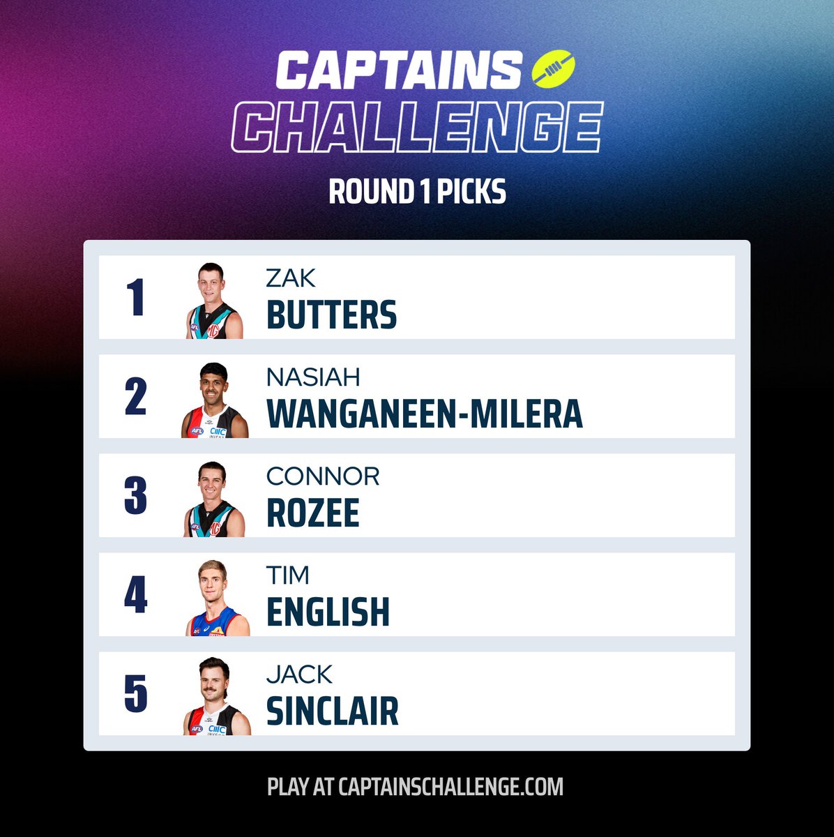 Fantasy Observer AFL tweet media