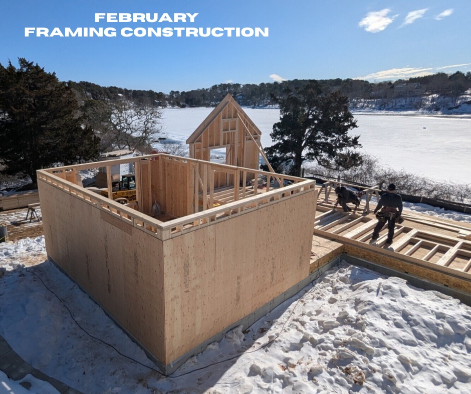 PhilbrookCC's tweet photo. #ProgressReport: When we checked in on this project in January, the foundation had just been poured. With the home now being framed, you can envision how it has been designed and positioned to fully maximize the waterfront location.
#BuiltByPhilbrook https://t.co/zL2KS8hgMX