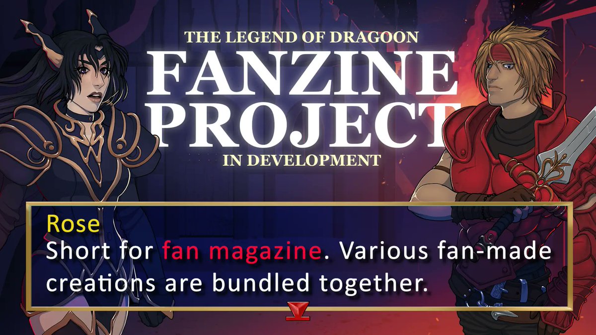 Legend of Dragoon Community News tweet media