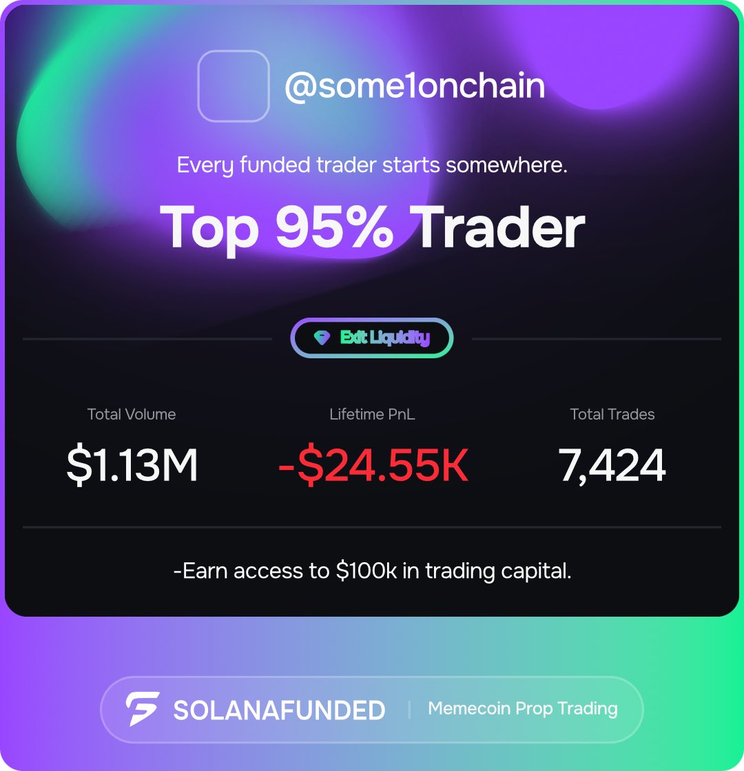 Entered my first ever wallet I used on memes in 2022 <a href="/solanafunded/">Solana Funded</a> and it ruined my night