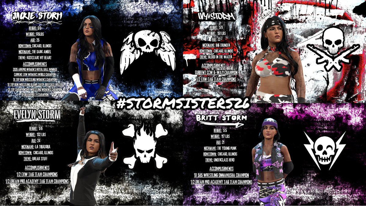 The Storm Sisters tweet media