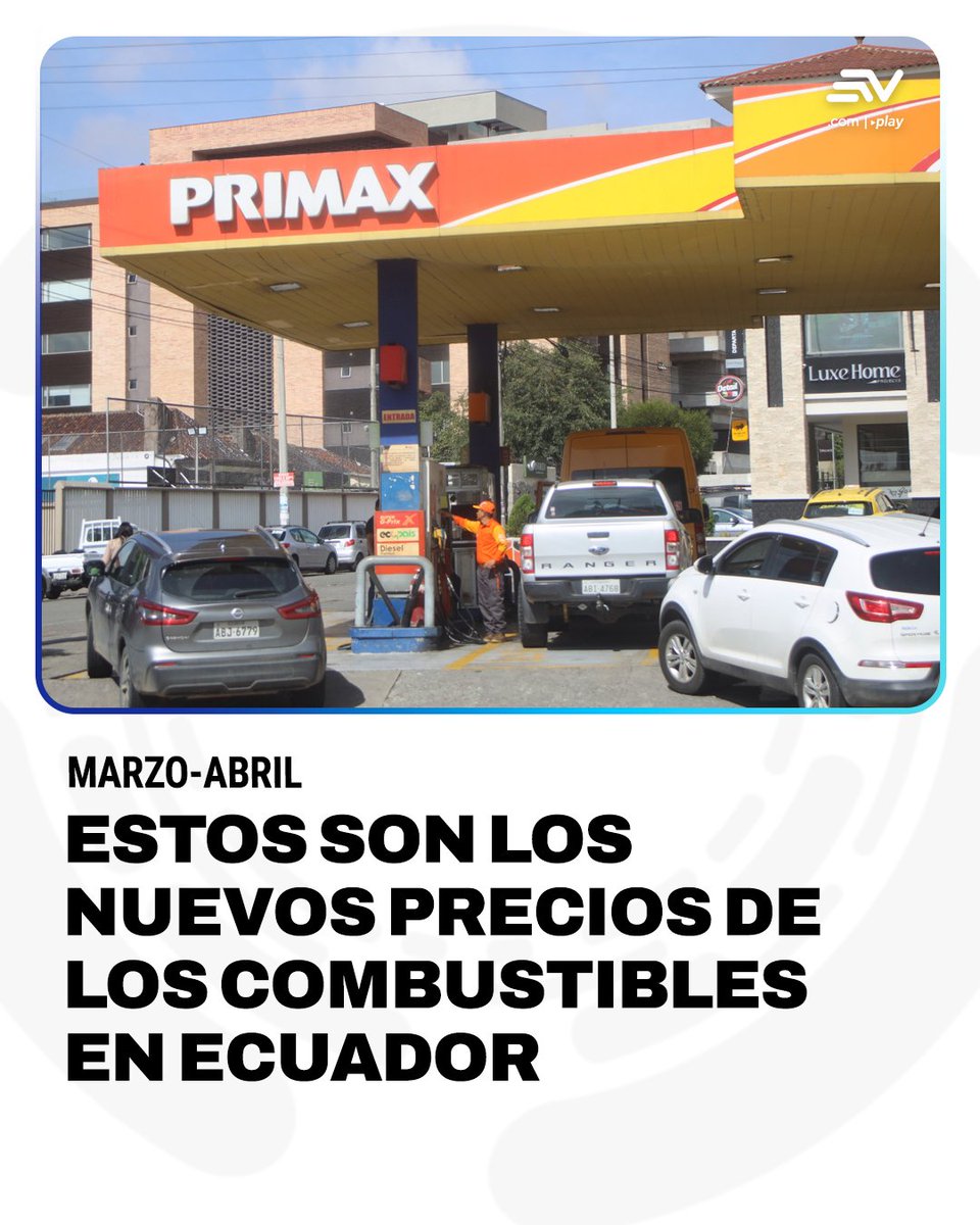📌 #LoMásLeído ⛽ Las gasolinas Extra, Ecopaís y Súper, así como el Diésel, registran nuevos precios en el sistema de bandas que se actualiza cada mes. 📲 bit.ly/4utXsNa