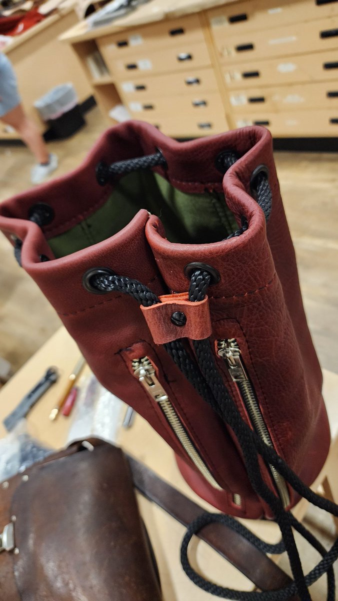 SquatchworX's tweet photo. Custom sized oil tanned #leather #dittybag made and delivered to a very happy customer this week. The #SquatchworX sister shop #Squatchworks has a few still in stock with more to be added in a variety of colours. https://t.co/a68WE2K9li