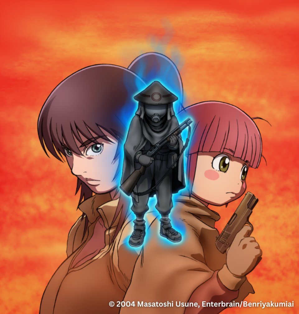 GonzoAnimeIntl's tweet photo. ✨📺⏰Rewatch Time⏰📺✨ 
Do you know #DesertPunk?
The Great Kanto Desert is a miserable place. It’s also the home of a hero-for-hire Desert Punk, the closest thing to a good guy the wasteland's got. He’s known as the best man for any job, but his reputation is undone by his raging hormones when curvy Junko uses her double-D charms to double-cross him. With a debt hanging over his heads, Desert Punk sets out to salvage his name.
#Anime