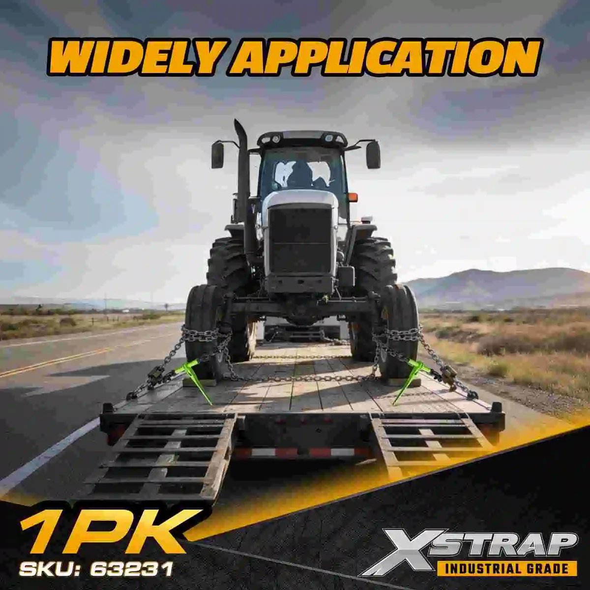 smk_co's tweet image. 🔗 Xstrap Grade 70 ratchet load binder: WLL 5,400 lbs for 5/16"–3/8" chains. Strong, easy ratcheting for safer heavy cargo binding. 
🌐 xstrap.com📧 ceciliawu@prowintool.com
#xstrap #ratchetloadbinder #grade70 #chainbinder #cargocontrol