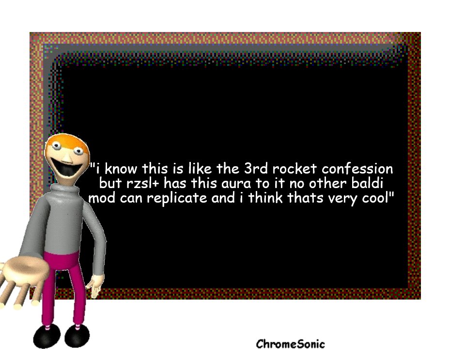 Baldi's Basics MOD/FANGAME Confessions tweet media