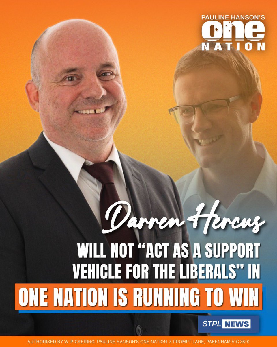 One Nation Victoria tweet media