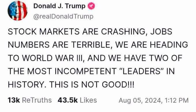 Well he was good at predicting