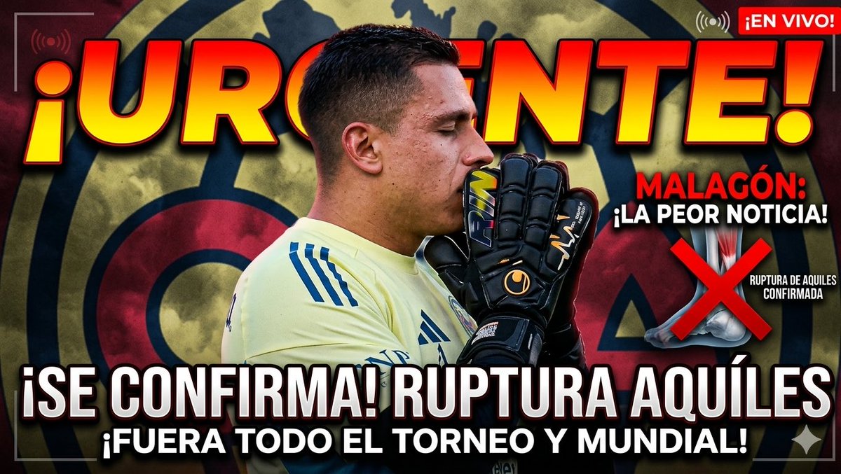 Vamos al canal de YouTube para hablar de la lesión de Malagón y el análisis del clásico femenil. 

¡Cáiganle, ya! 

👇👇👇

🚨🚨🦅🦅 ¡SE CONFIRMA LA PEOR NOTICIA: MALAGÓN, FUERA! 🦅🦅🚨🚨 | CLUB AMÉRICA. youtube.com/live/U7CYXVmsR… vía <a href="/YouTube/">YouTube</a>