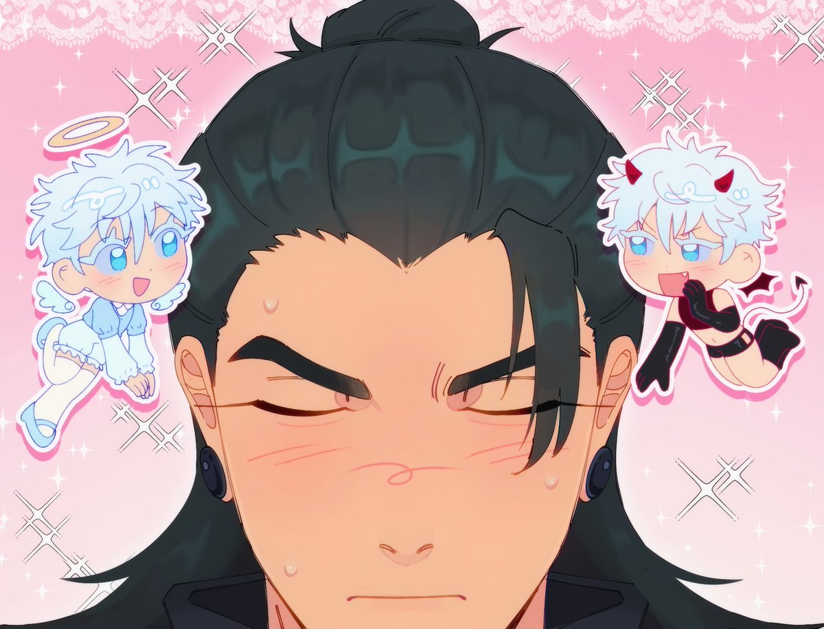 rombitzy's tweet photo. #夏五 #satosugu angle or ur debil https://t.co/Evm5ze6XrQ