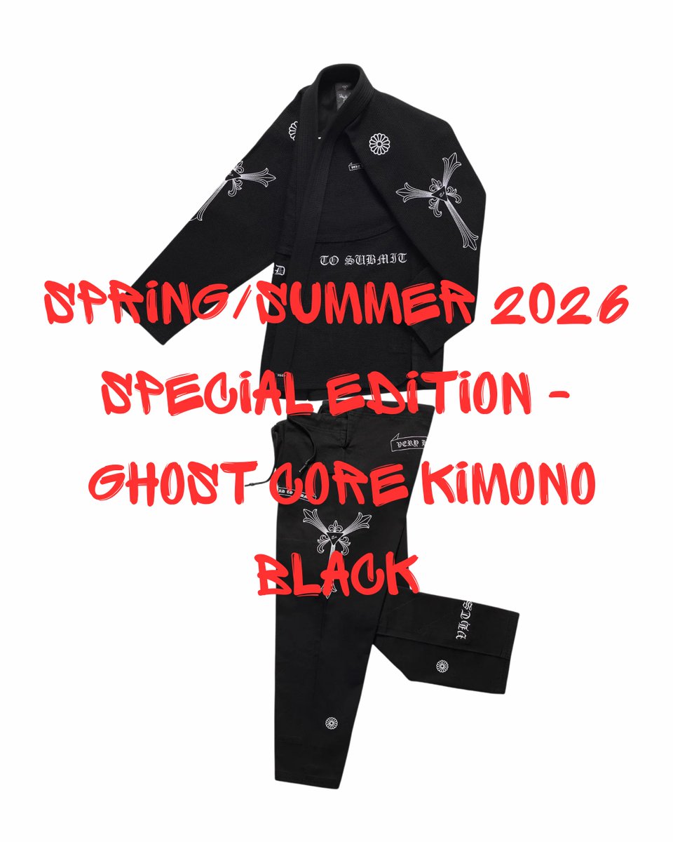 VHTS_JAPAN's tweet photo. 本日14時より
New Collection
Pre Order Started!!!

Spring/Summer 2026 Special edition - 
Ghost Core kimono

Size : F1〜A4

Colorways : White /  Black

Price : 
White
￥37,600円→33,840円（税込） 　　　
Black
￥39,400円→35,460円（税込）  

→約１週間の予約期間限定で10％OFF‼️
予約期間
【2026.03.012〜2026.03.22】

※受注生産品ですのでお届けまでは約2〜3ヶ月となります。