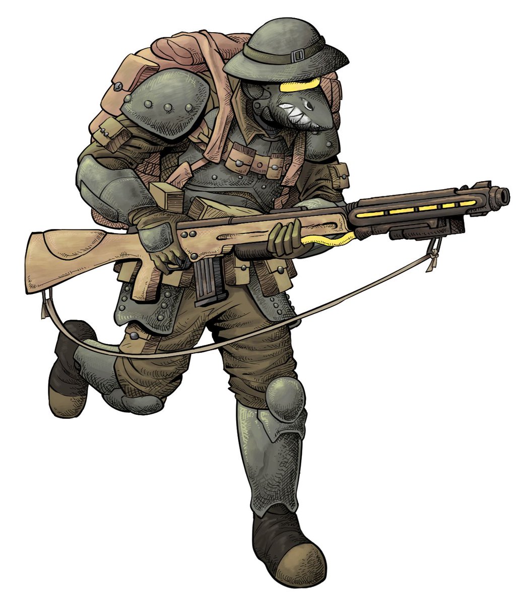 Commission done for <a href="/GrldCheesinator/">ЯΣLIC</a>, a CDF Trooper from their IP, Titan Noir!