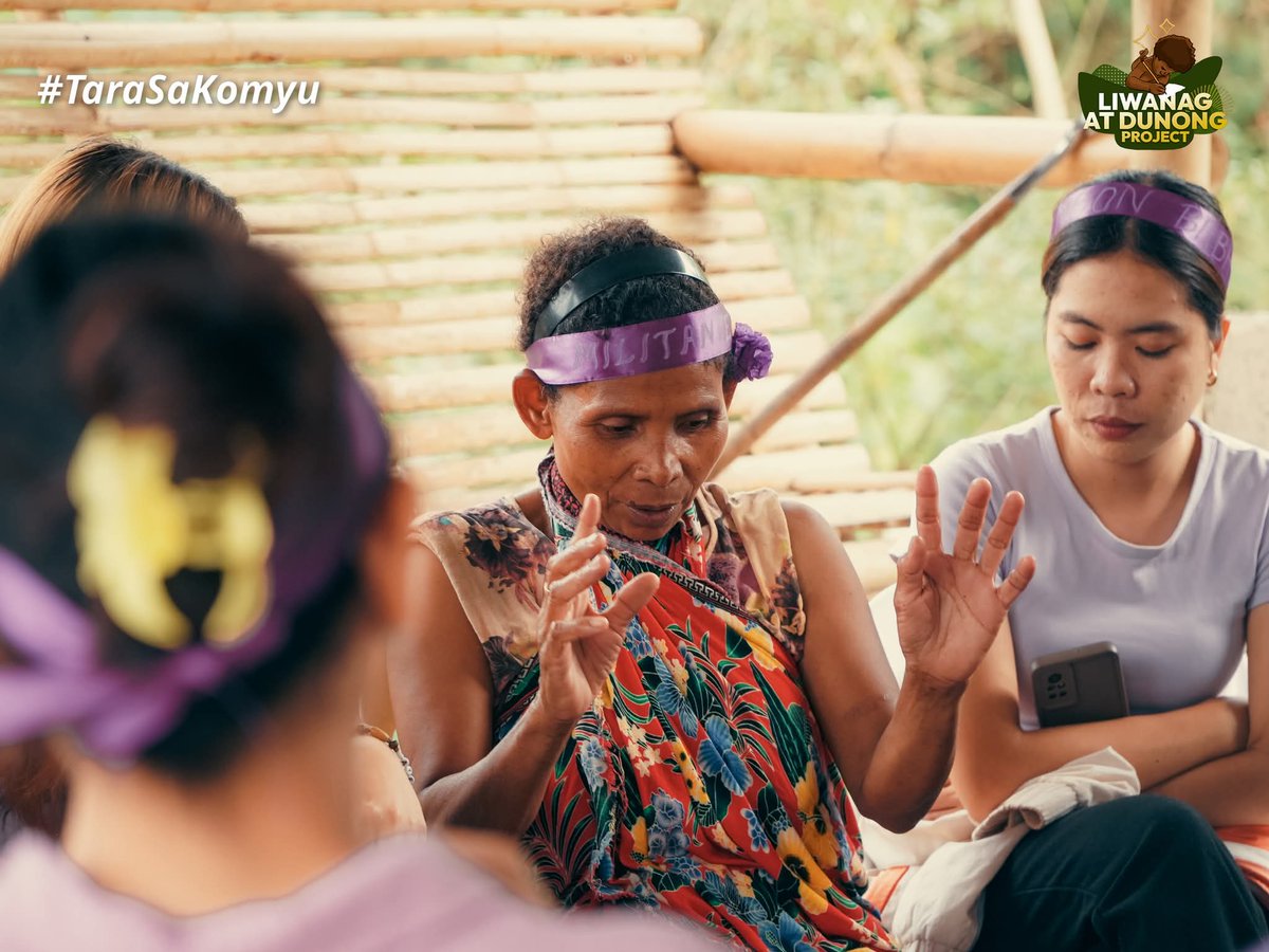 liwanagatdunong's tweet photo. The Story Circle created a safe space for everyone to share their everyday realities—giving birth alone due to distant hospitals, #discrimination in #healthcare &amp; #education, and with limited opportunities. Yet they remain strong,  hoping for a more just future. https://t.co/NUTaaK9Qmf