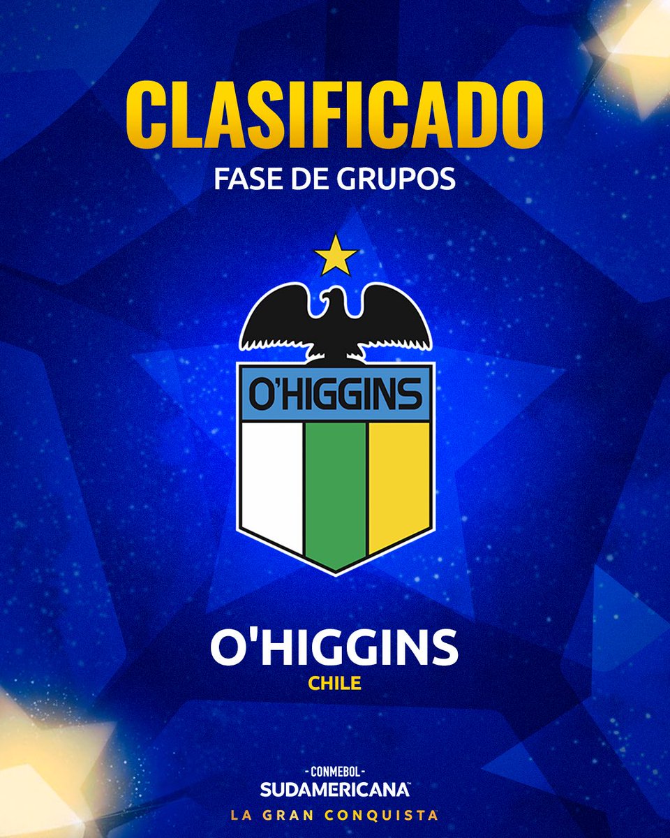 AbranCancha8's tweet photo. O'Higgins jugará la fase de grupos de la Copa Sudamericana 2026 https://t.co/NDqtbGLAvd