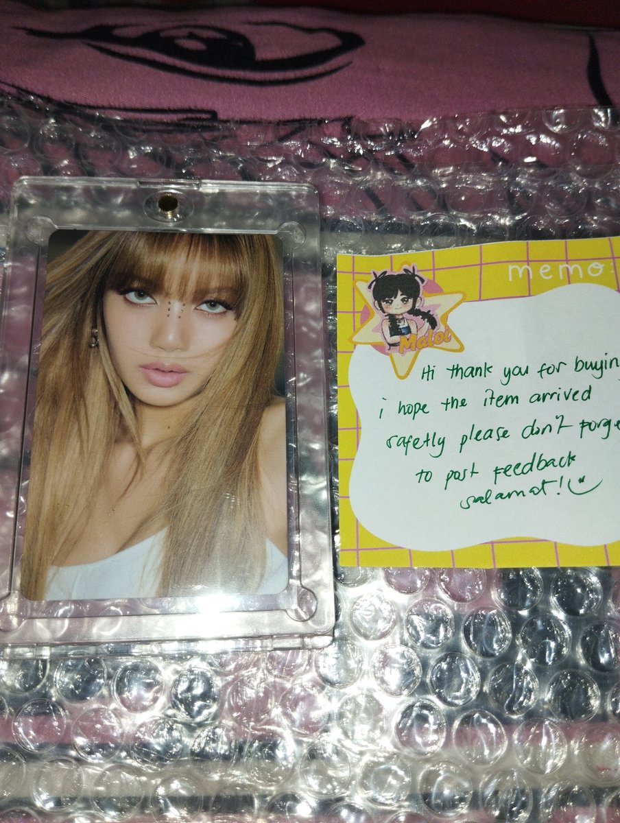 VIXI_MAINGIRL's tweet photo. 💌 #lovemail from @Ninibara16_ 

She's mothering! ❤️‍🔥 Thank you for securing this lisa own pc for me. 🫶🥺

My DEADLINE prios almost completed! 🩷 https://t.co/EZmGMX5rO5