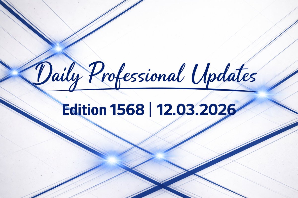 GoyalPradeepCA's tweet photo. Daily Updates β¨π’
π Indirect & Direct Taxes
π ICAI & ICSI Announcements
ποΈ Corporate & Insolvency Law
πΉ Economy & Finance
βοΈ Tribunals & Courts' Decisions.
#DailyUpdates | #ProfessionalUpdates
#PradeepGoyal | #JustIn