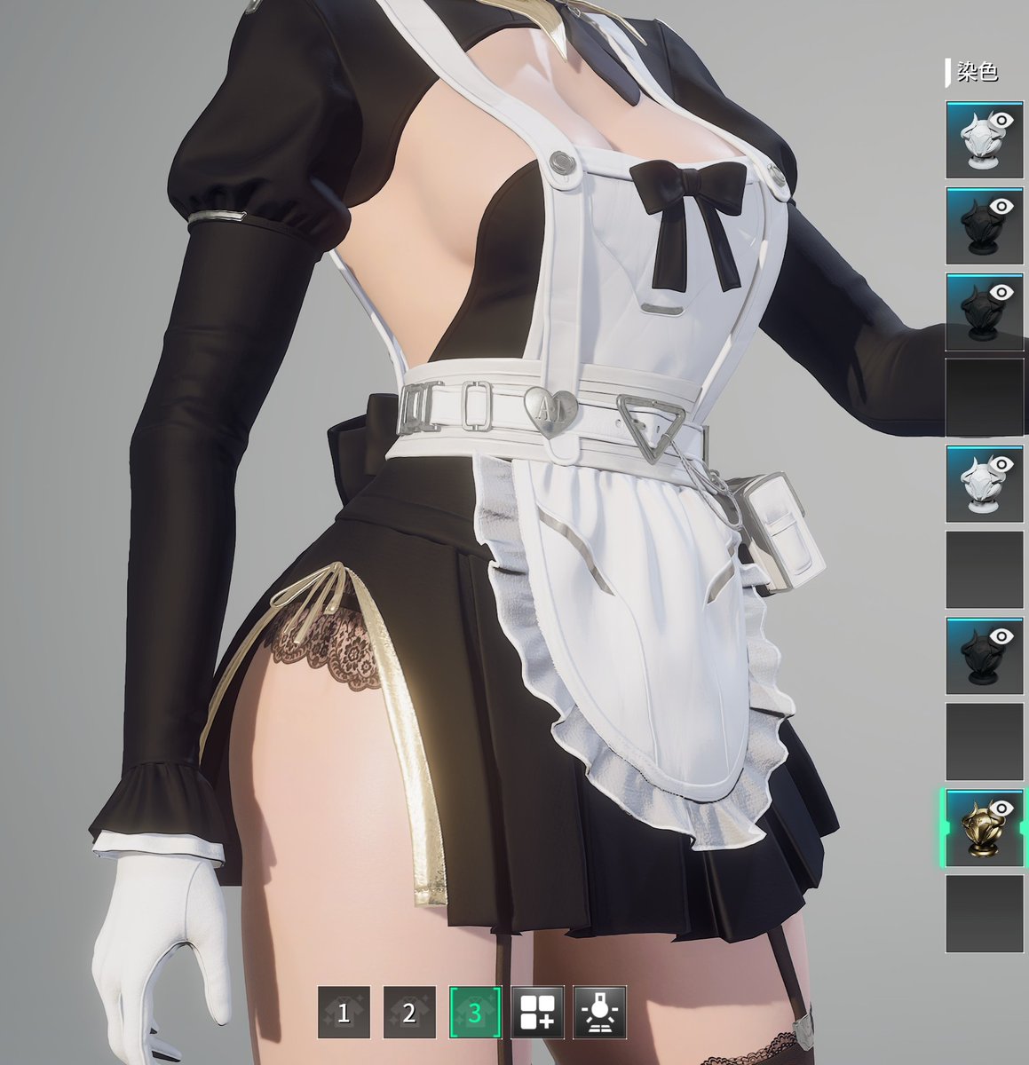 s5vFCzhCXqkgisb's tweet image. スカートのサイドには用途不明のスリットが。なんて自由奔放なデザインなんだ
…そして大人の貫禄、レース下着にガーターベルト。
パーフェクトだウォルター
#TheFirstDescendant #TFD #ザファーストディセンダント #TheFirstDescendantCommunity #Ines
Unauthorized use of images is prohibited