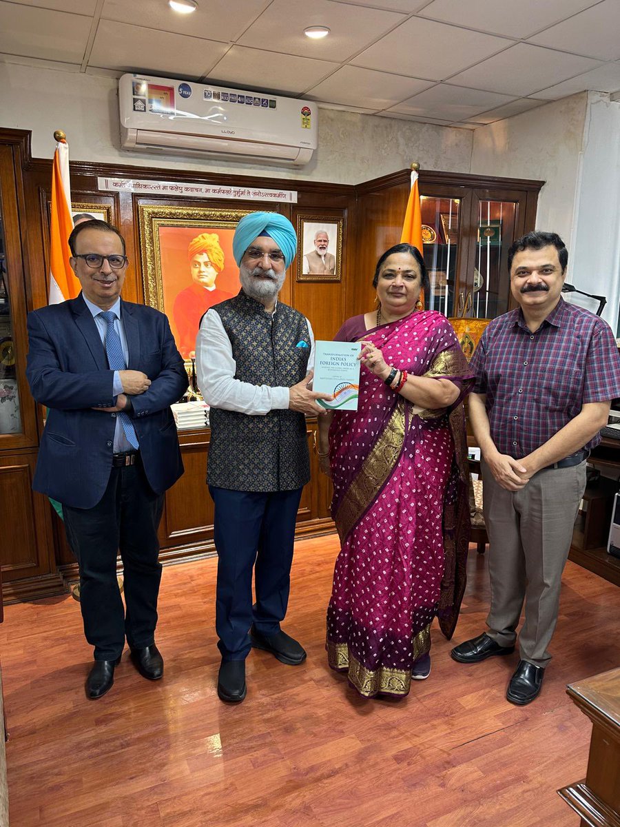 A proud moment for JNU! 
The Centre for South Asian Studies extends best wishes to distinguished alumnus Shri <a href="/SandhuTaranjitS/">Taranjit Singh Sandhu</a> on his appointment as the Lieutenant Governor of Delhi.
A remarkable journey from the IFS to steering the National Capital 🇮🇳
#DelhiLG #JNUAlumni