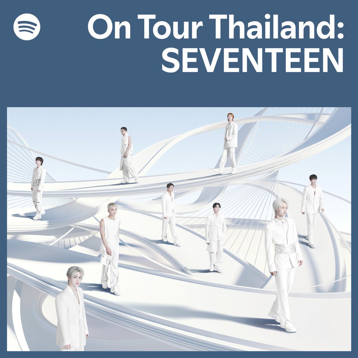 [NEWS] CARATs! Get ready for the Bangkok SEVENTEEN WORLD TOUR [NEW_] by listening to the tour playlist on <a href="/Spotify/">Spotify</a> by clicking the link below! <a href="/SpotifyKR/">Spotify Korea</a>

▶️ open.spotify.com/playlist/37i9d…

#SEVENTEEN #세븐틴
#SVT_WORLDTOUR #NEW_BANGKOK
#SVT_TOUR_NEW_
