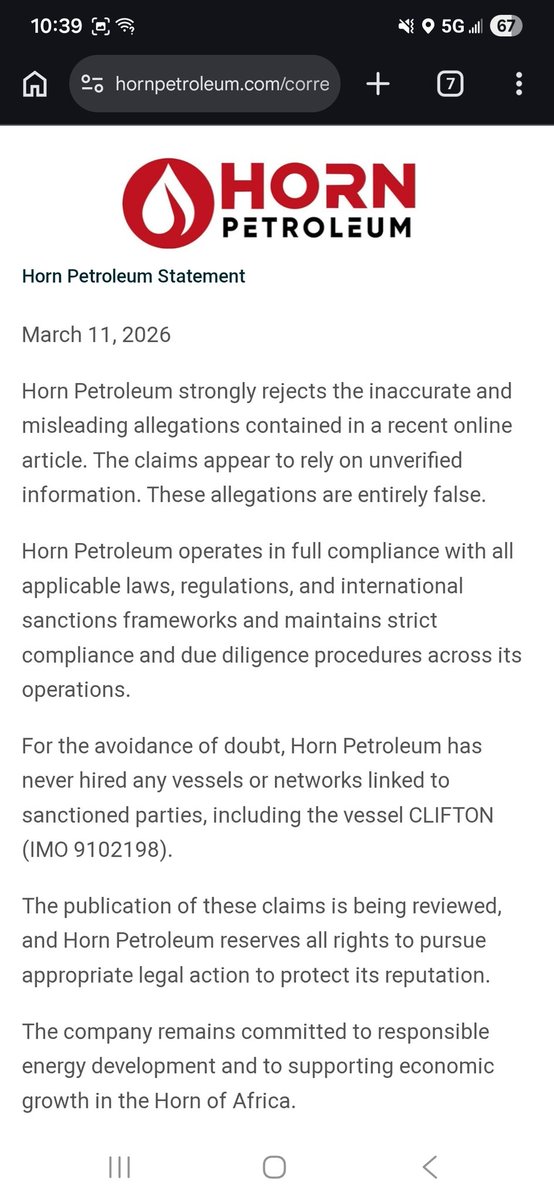 Somaliland Chronicle tweet media