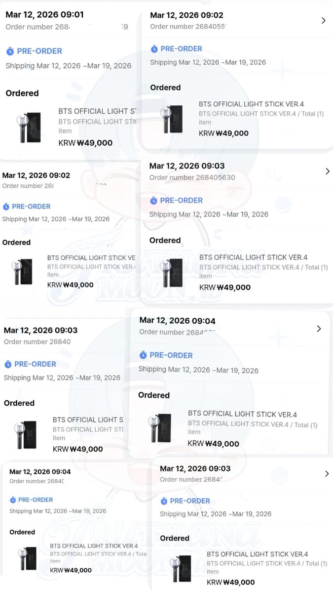 Truthanamoon ◇ INA GO □ TF & CO WEB KR ○ WH KOREA tweet media