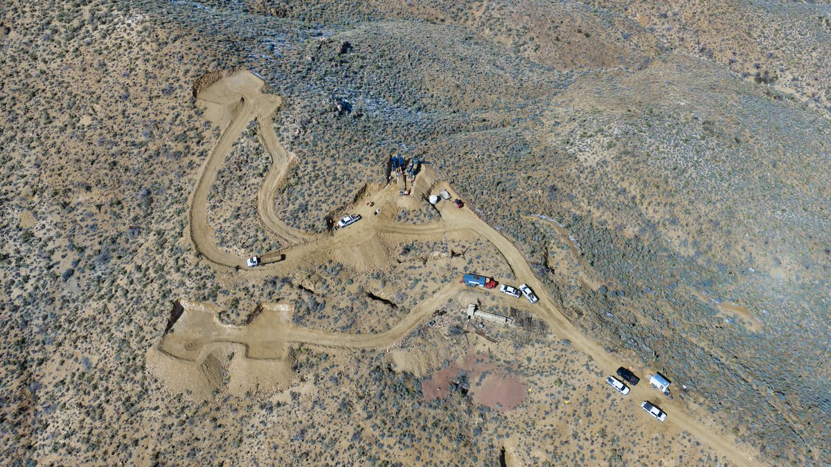 Locksley_LKY's tweet photo. $LKY.ax | $LKYRF Locksley images from the Desert Antimony Mine drilling program.

📸 Captured 22 February 2026.

@KerrieMattLKY @nathanlude @Stew_Walters 

#LocksleyResources #Antimony #MiningStocks #CriticalMinerals #ASX https://t.co/YxdE7oF9Tw