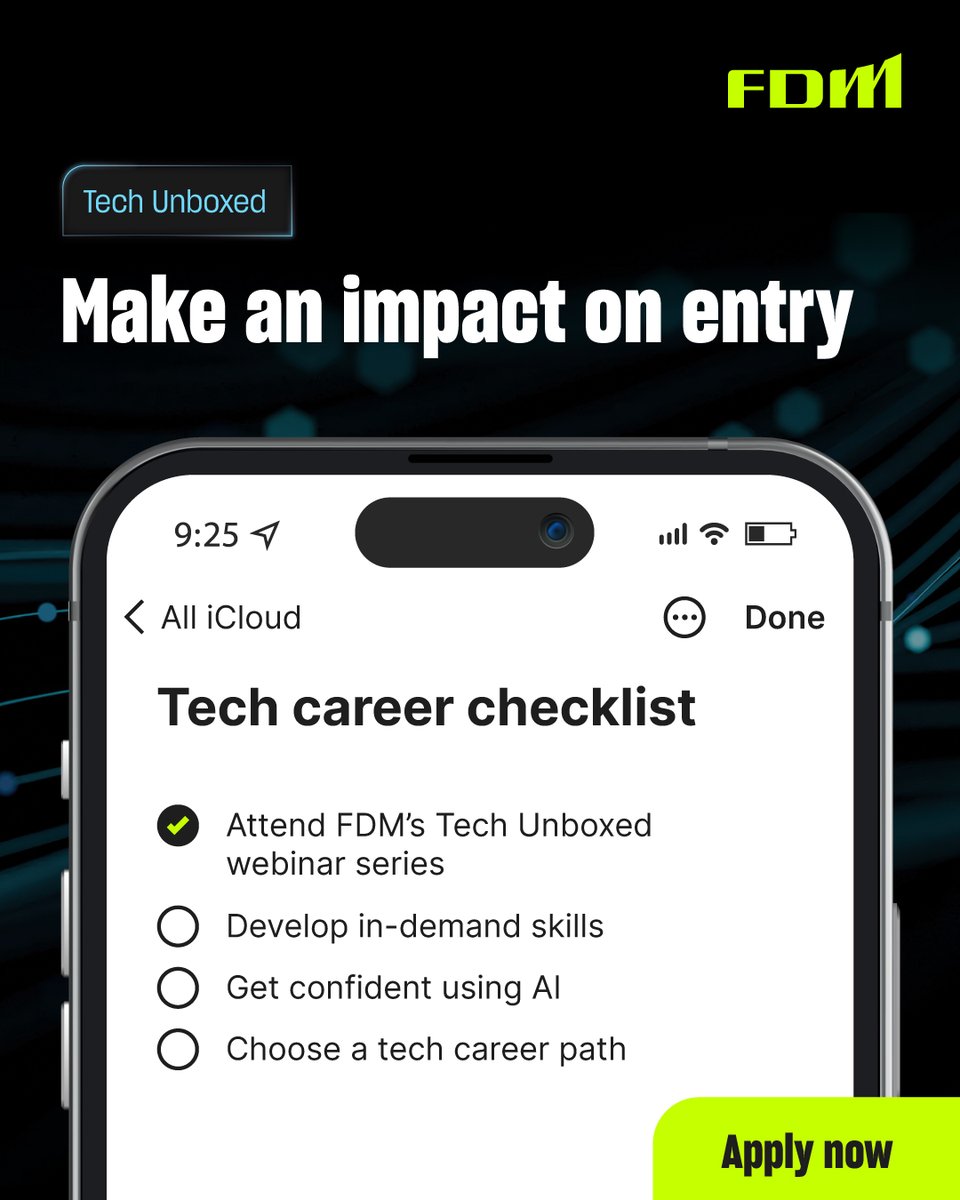 FDM Group tweet media