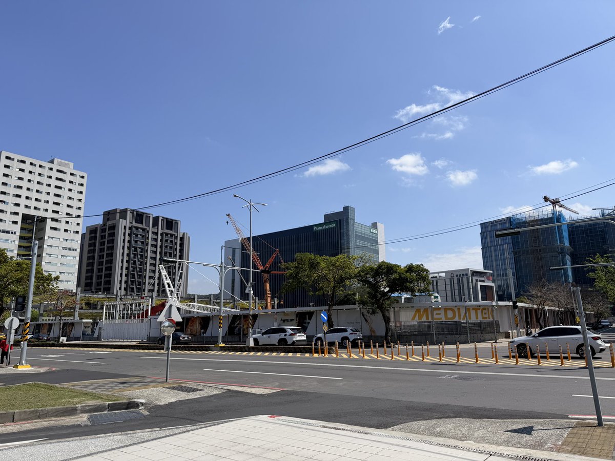 semivision_tw's tweet image. New #Mediatek headquarter is on going