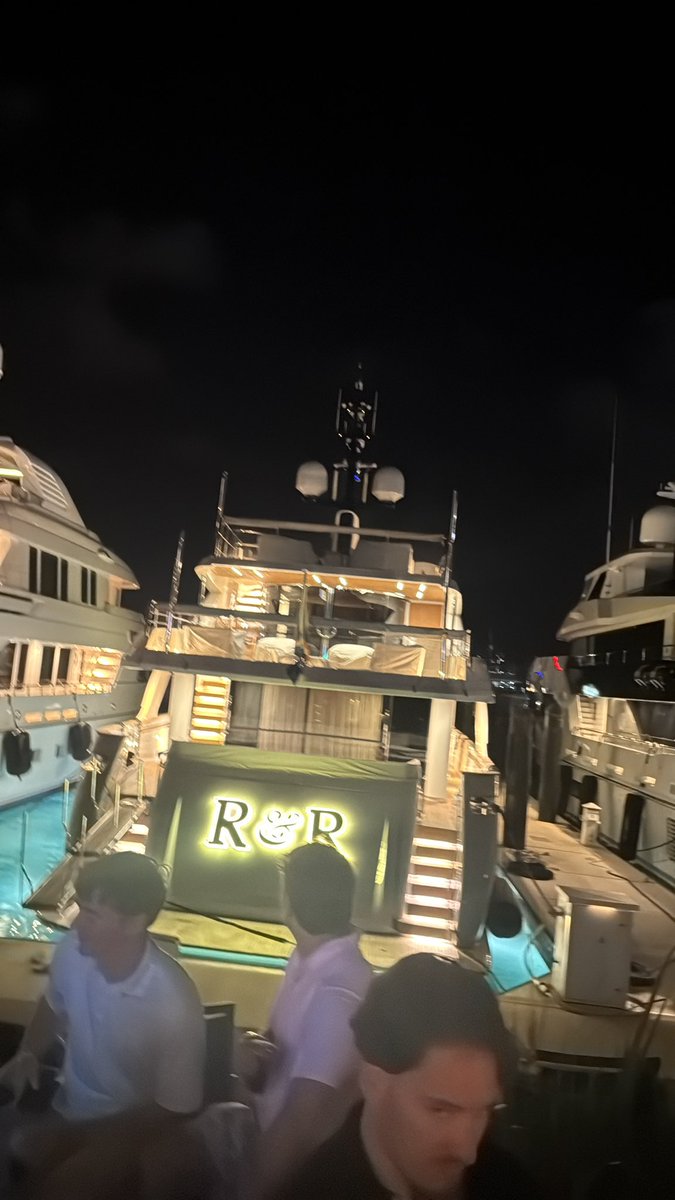 Getting absolutely boat mogged by billionaires
