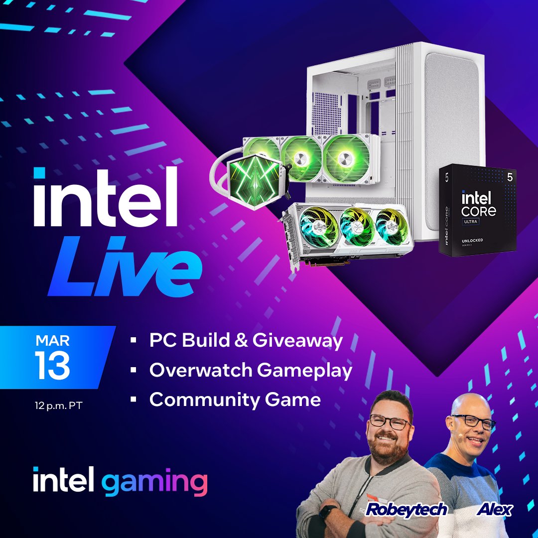 Intel Gaming tweet media