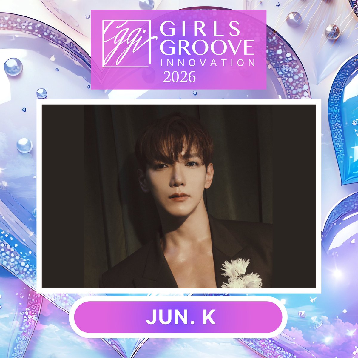 JUN. Kが出演する、「GIRLS GROOVE INNOVATION2026」の各種一般チケット販売が本日3/12(木)20時よりスタート！

詳細はこちら🏖️
girlsgrooveinnovation.com

#2PM
#JUN_K #ジュンケイ
#GGI2026