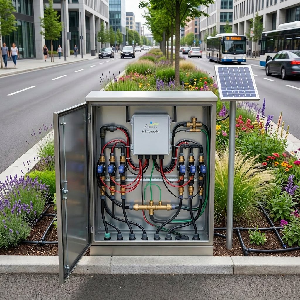 AardraSystems's tweet photo. Smarter watering, greener cities 🌿

Effortlessly sustain urban greenery with IoT Smart Irrigation Controllers. Healthier landscapes, lower costs, and vibrant communities start here. Smarter solutions for thriving cities. 🌱

#SmartCities #WaterEfficiency #Sustainability https://t.co/UJpUaOk4va