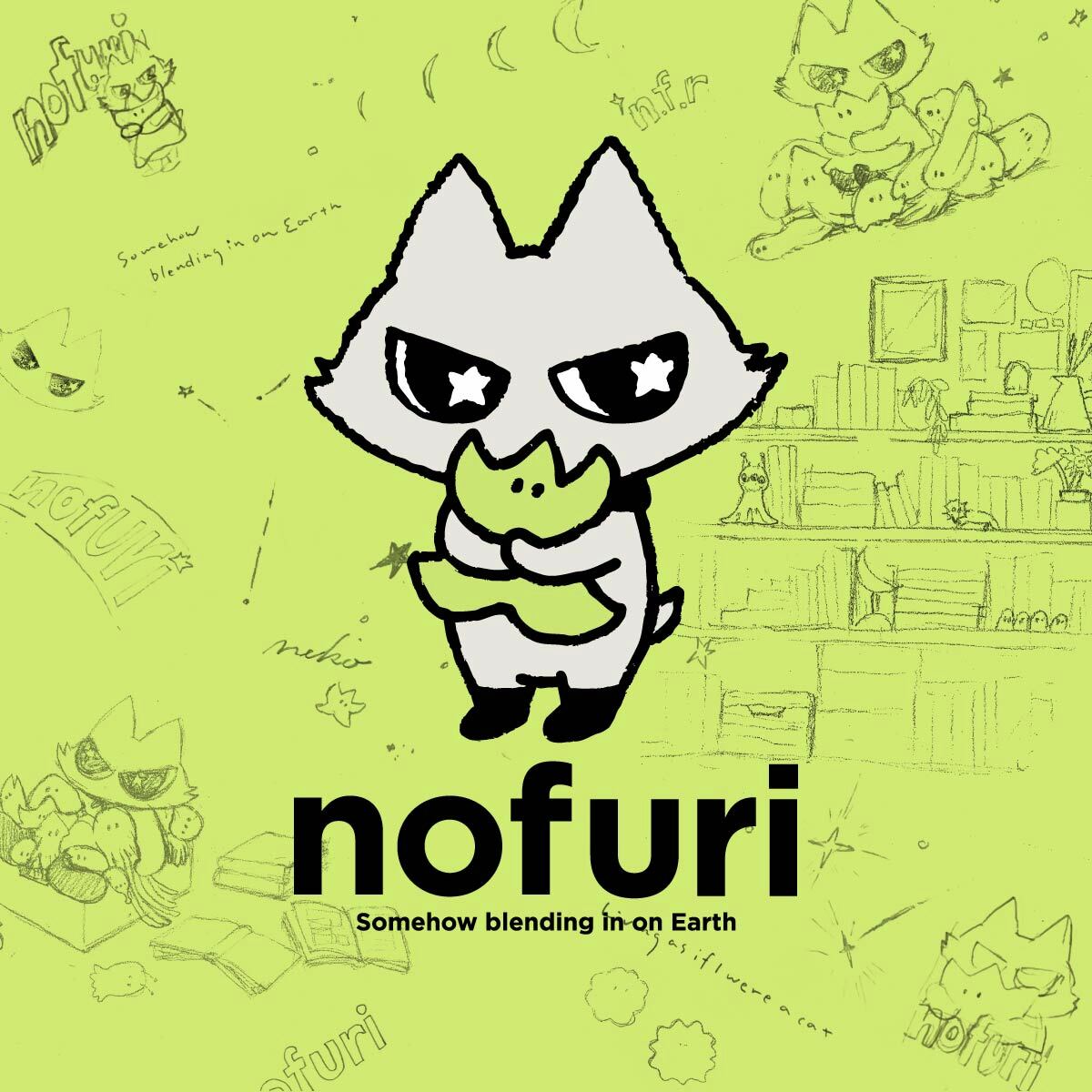 graniph_updates's tweet photo. ＼NEW CHARACTER／
3/23(月) グラニフに、新しい仲間が登場！

その名も「nofuri」（ノフリ）
#ノフリ をつけてコメントしてね🐱 https://t.co/00VZ6nXqCi