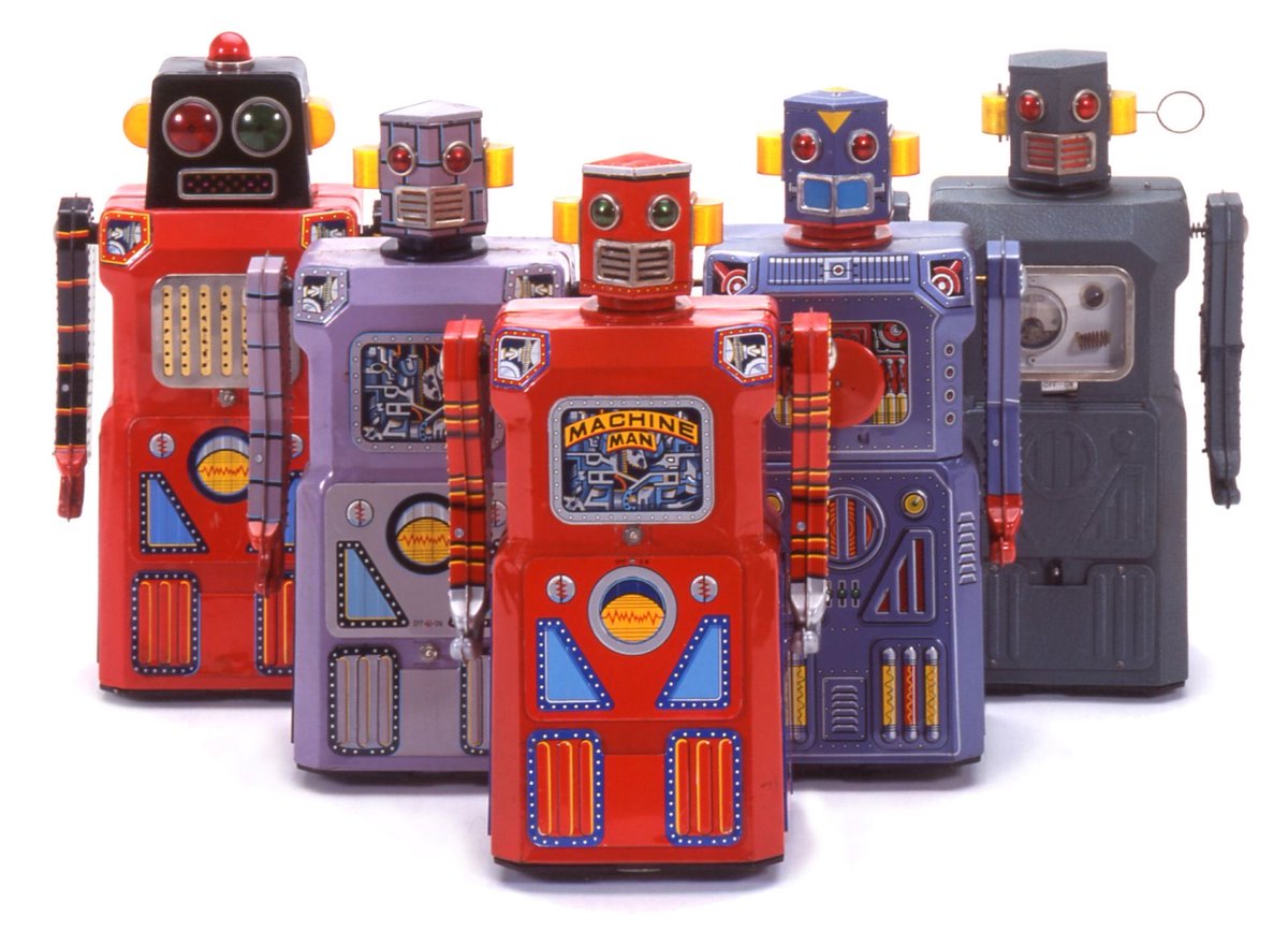 1956年に誕生した世界初級のラジコンロボットを起点に、1960年代初頭