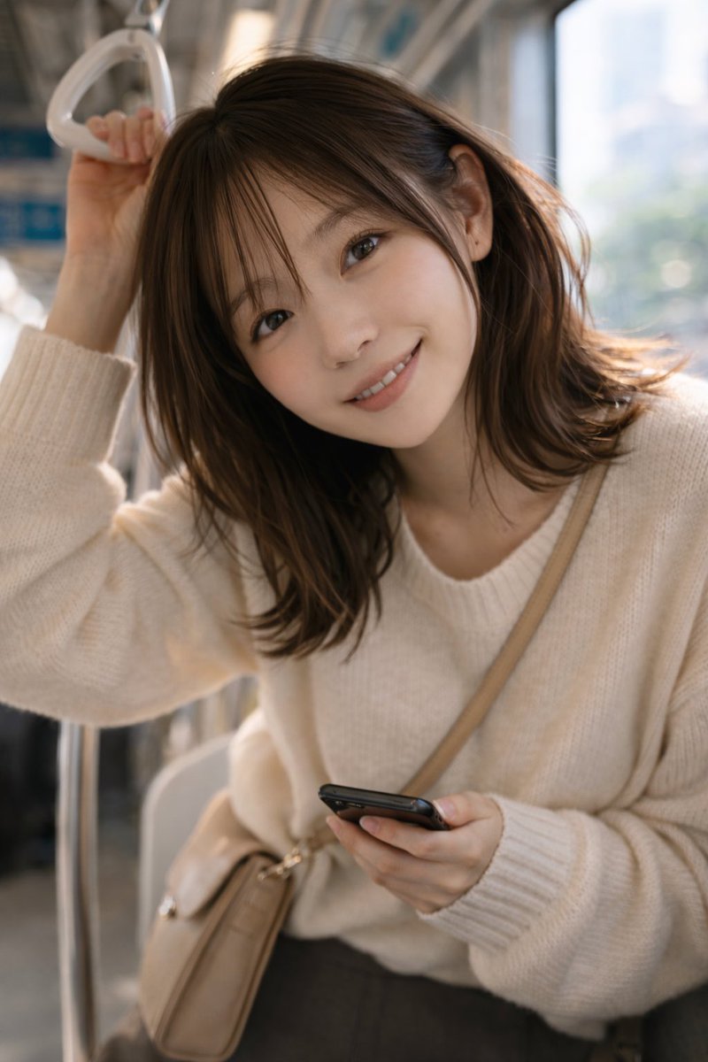 orcaro007's tweet photo. #今日の彼女
昼下がりの笑顔
On a quiet afternoon train.
#TokyoMorning #POVmoment https://t.co/AmNEqx8uIC
