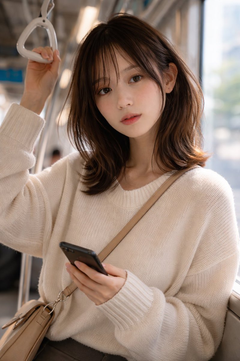 orcaro007's tweet photo. #今日の彼女
昼下がりの笑顔
On a quiet afternoon train.
#TokyoMorning #POVmoment https://t.co/AmNEqx8uIC