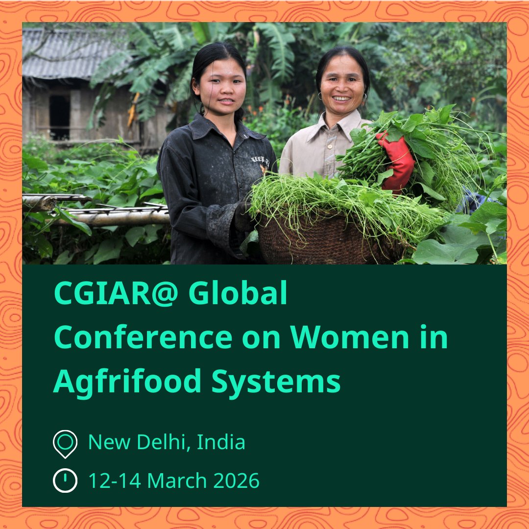 CGIAR GENDER tweet media