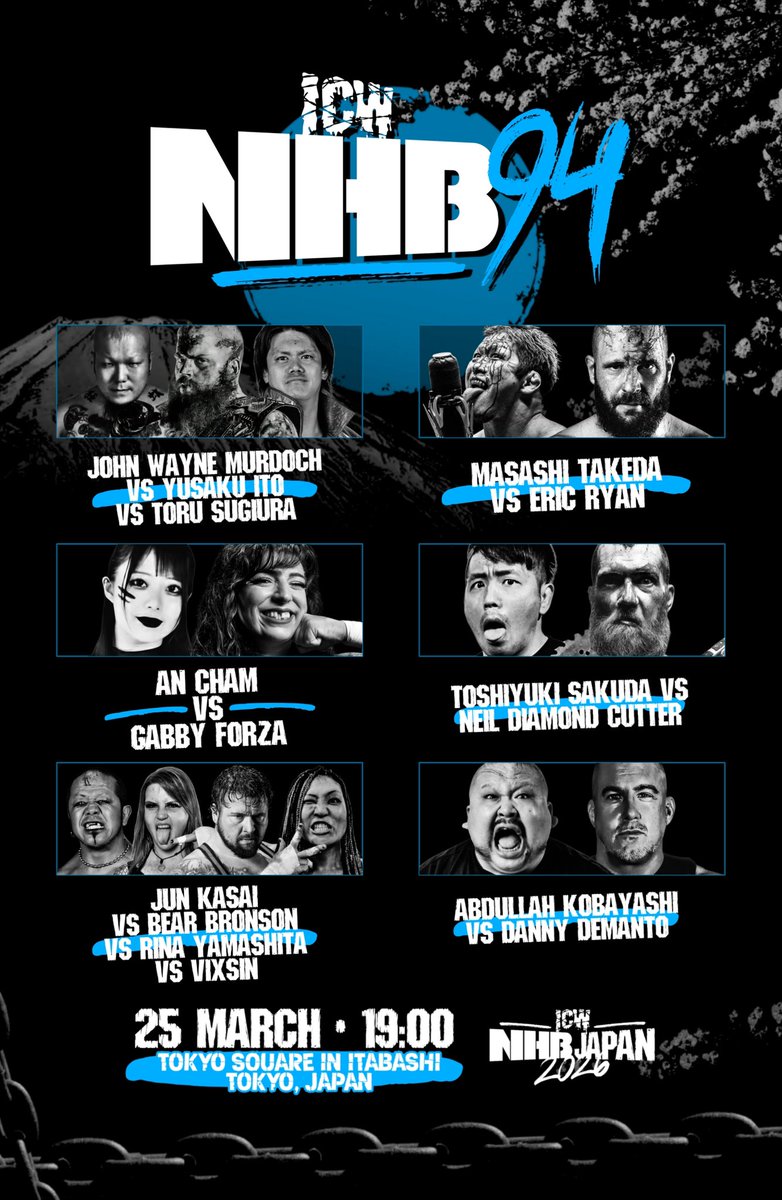 ICW No Holds Barred ⛓ tweet media