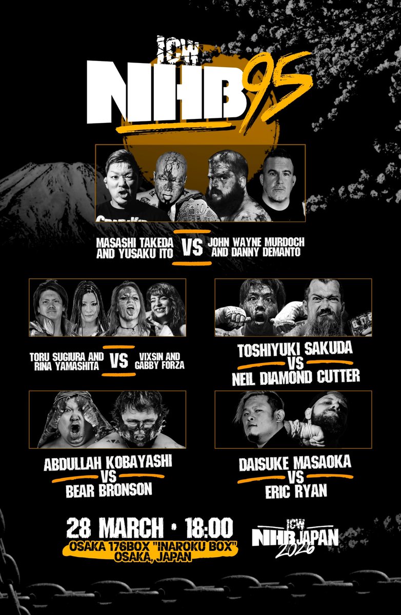 ICW No Holds Barred ⛓ tweet media