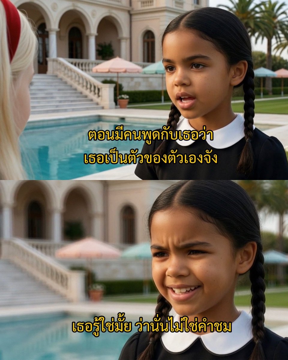 เธอเป็นตัวของตัวเองดีจัง
ซึ่งนั่นมันก็เหมาะกับเธอแล้วล่ะ